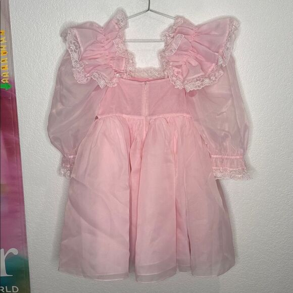 NWT Selkie THE BALLERINA SUGARFRILL DRESS Pink Medium - Picture 5 of 14